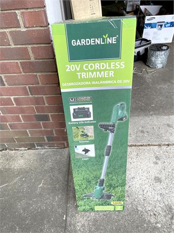 Gardenline 20v Cordless Trimmer