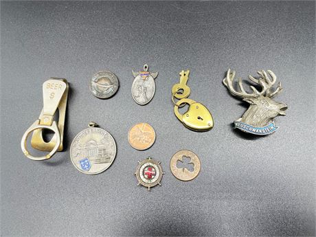 Pins and Pendants
