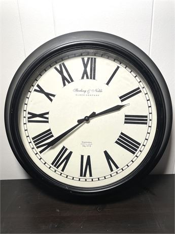 LARGE Sterling & Noble Wall Clock