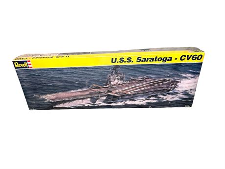 Revell Monogram Carrier U.S.S. Saratoga Plastic Model Kit