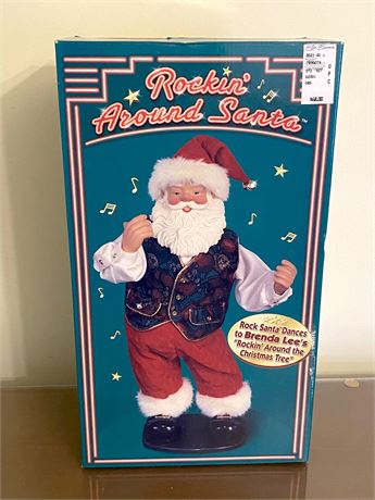 Rockin' Around Santa Rock Santa Collectibles