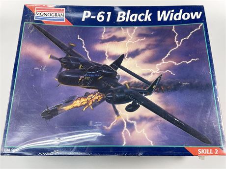 SEALED Monogram P-61 Black Widow Model