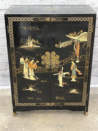 Asain Lacquered Cabinet