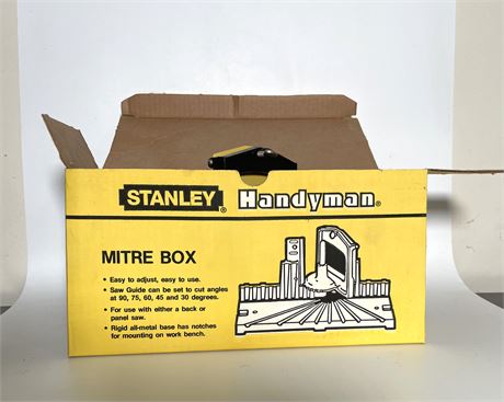 Stanley Mitre Box