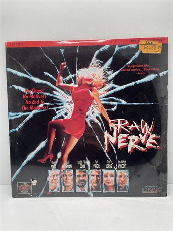 SEALED Raw Nerve Laser Disc
