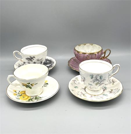 Porcelain Teacups Lot 2
