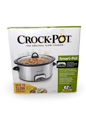 NEW 4 Quart Crock-Pot Slow Cooker