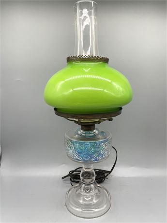 Electrified Oil Lamp