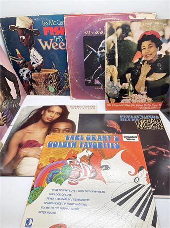 R&B and Jazz Vinyl Lot 8
