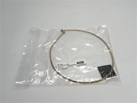 18kt over Sterling Silver Choker Necklace