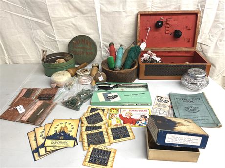 Large Vintage Sewing Lot