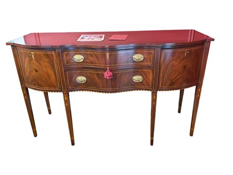 Henkel Harris Federal Style Flame Mahogany Side Board