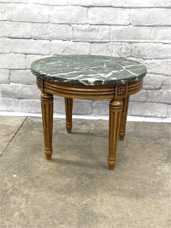Marble Top Side Table