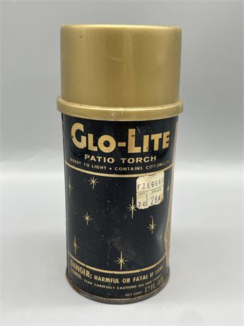 Vintage Glo-Lite Torch Can