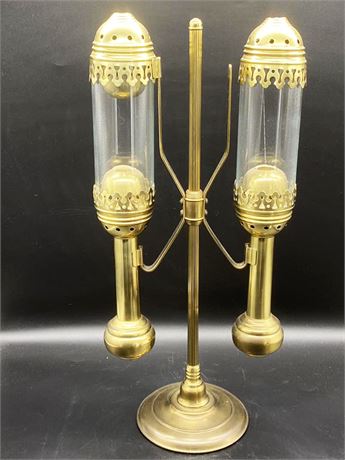 Double Arm Candle Lamp
