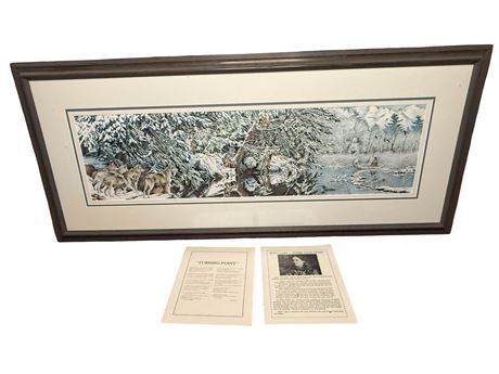 Diana Casey "Turning Point" Limited Edition Signed Lithograph