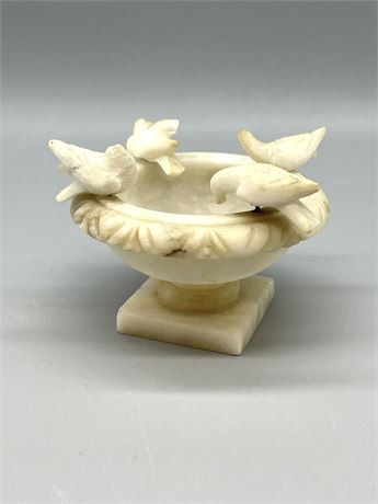 Alabaster Table Stoup