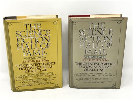 "The Science Fiction Hall of Fame" Books Lot 2