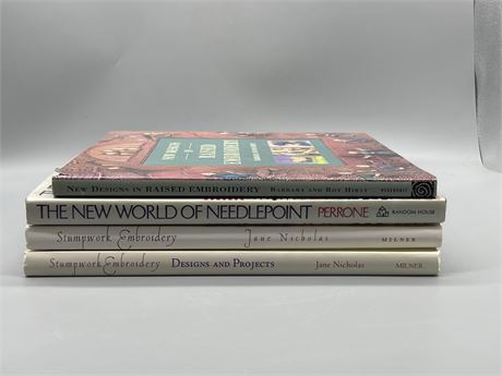 Embroidery and Needlepoint Books