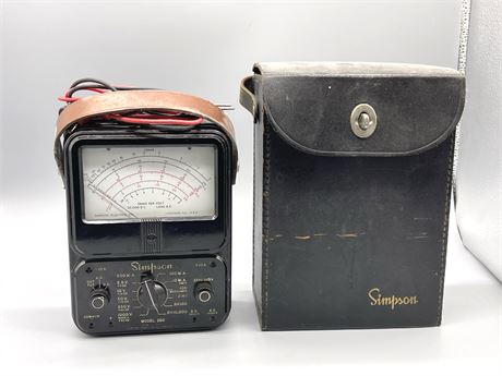 Vintage Simpson Multimeter