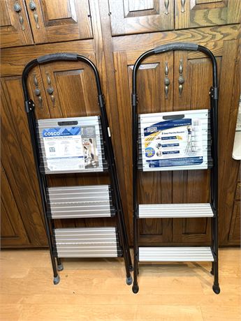 Cosco 3-Step Folding Step Stools Lot 1