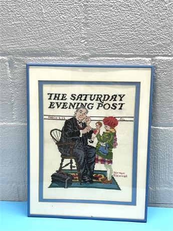 Saturday Evening Post Needlepoint