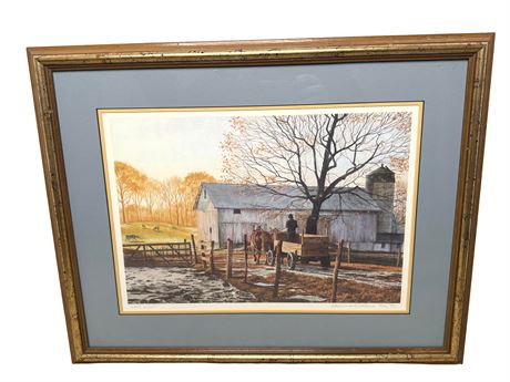 Edmund R. Collens Limited Edition Print "Last Light"