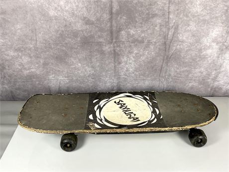 Vintage Samurai Skateboard