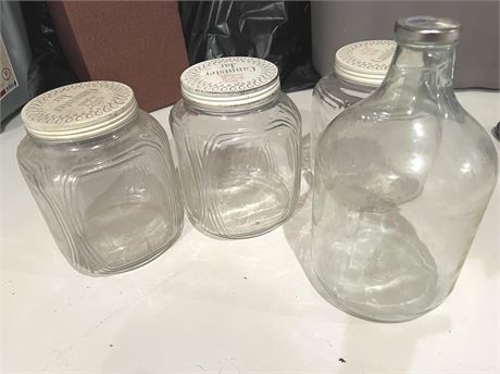 Glass Canisters