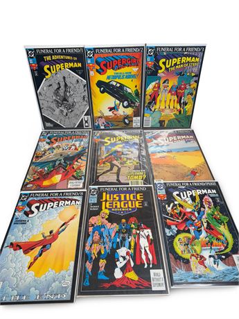 Superman Comic Books Lot 4