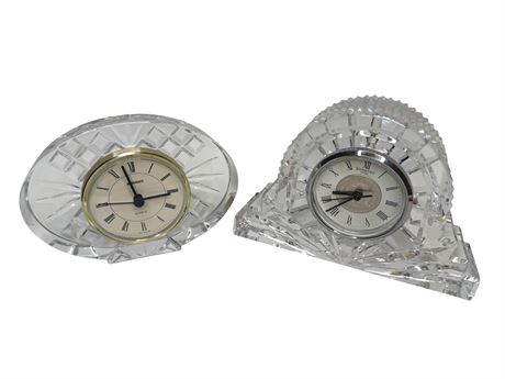 Waterford Crystal Mantle Clocks