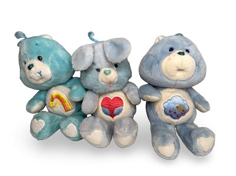 1983/1984 Care Bear Kenner Plush Dolls Lot 1