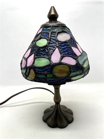 Stained Glass Table Lamp Lot 2