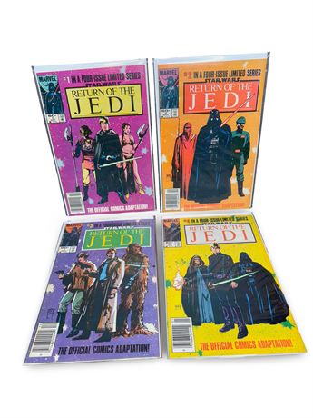Return of the Jedi #1-4 Comic Books