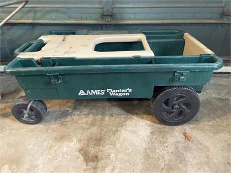 Outdoor Planter Wagon