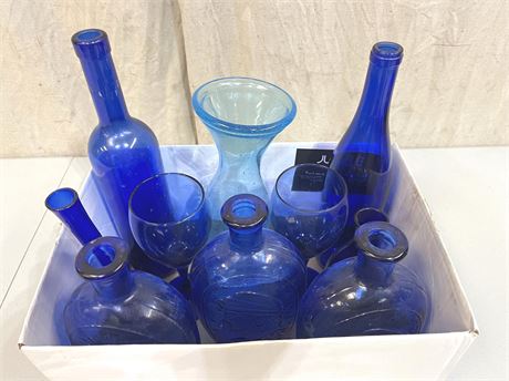 Cobalt Blue Glass