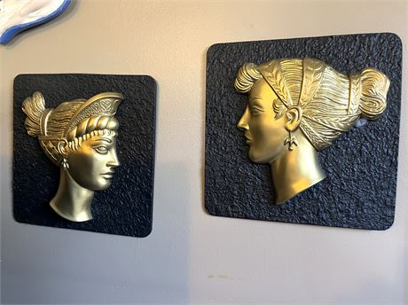 Vintage Home Decorator Wall Plaques