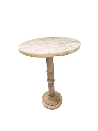 Antique Round Marble Table