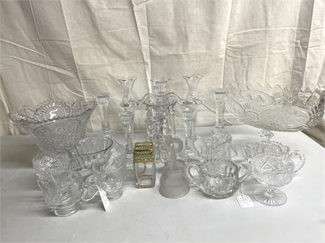 Large Crystal/Glass Lot