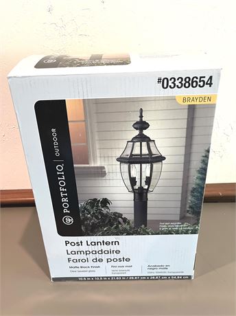 NEW Outdoor Post Lantern