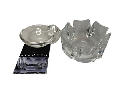 Steuben and Orrefors Crystal Bowls
