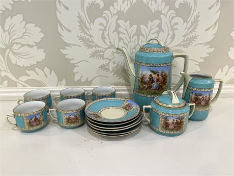 European Porcelain Tea Set