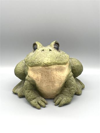 Ceramic Frog Bank