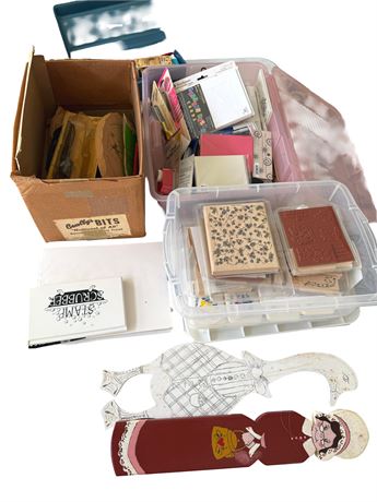 Crafting and Stamp Lot