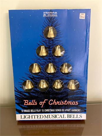 Mr. Christmas Bells of Christmas Lighted Musical Bells