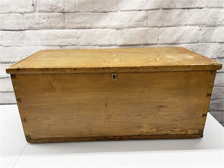 Antique Dovetailed Trunk