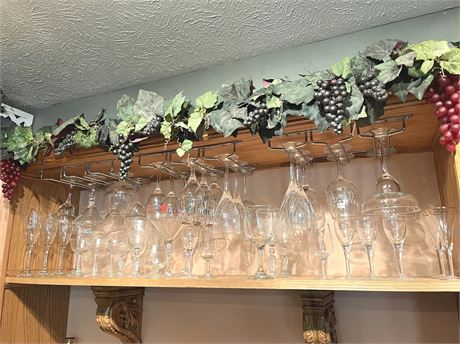 Large Wine Glass Lot