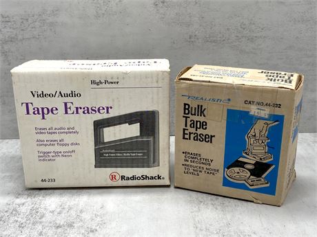 Tape Erasers