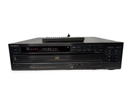 Sony 5-Disc CD Player