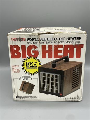 Big Heat Portable Heater